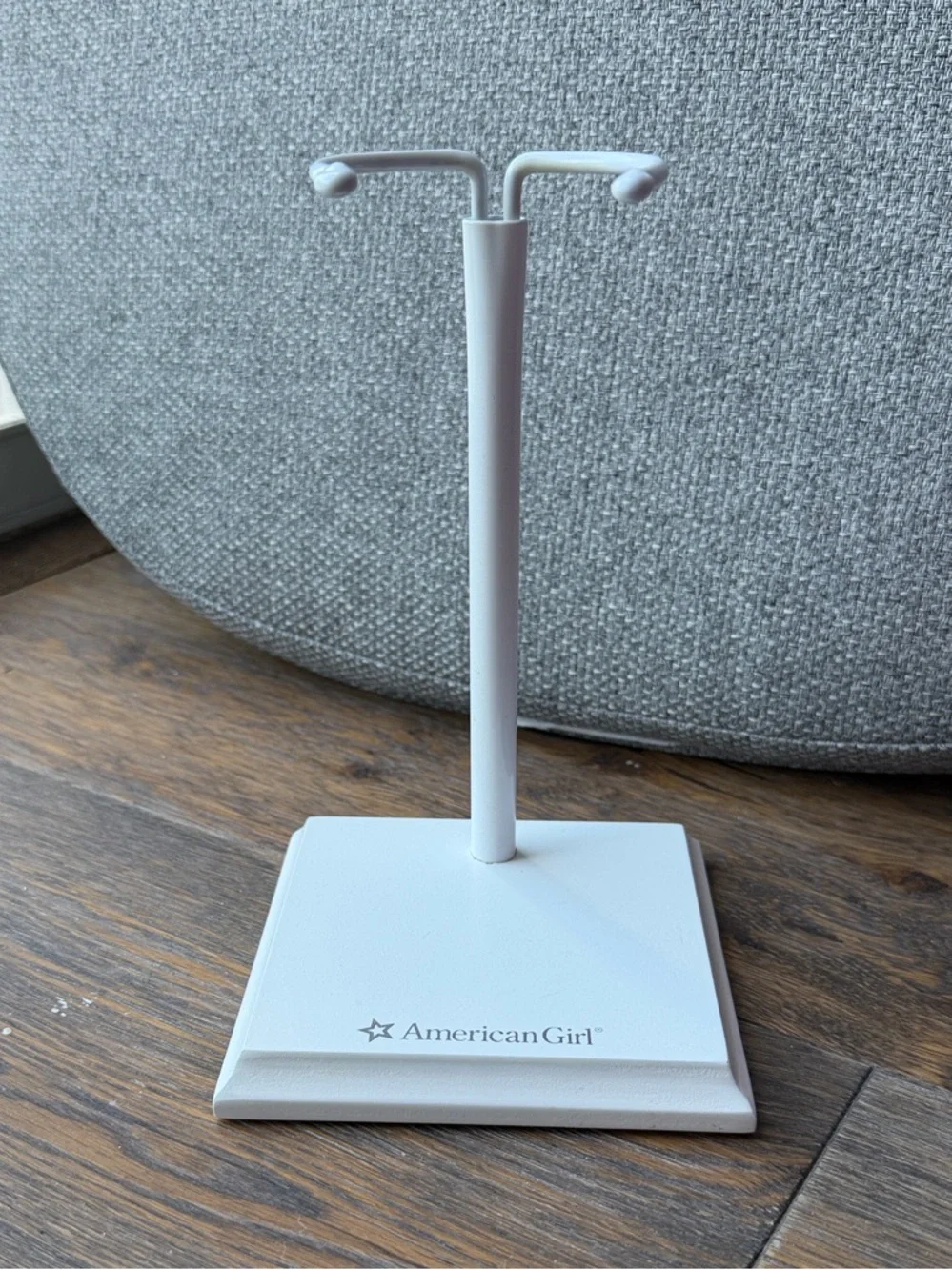 American Girl White Doll Display Stand with Adjustable Support - Picture 3 of 3